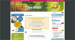 Desktop Screenshot of cc-paysfertois.fr